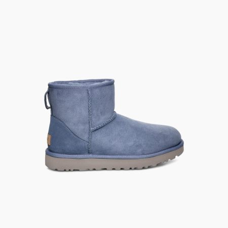 UGG Classic Mini II Blue Boots for Women (PGEZ95637)